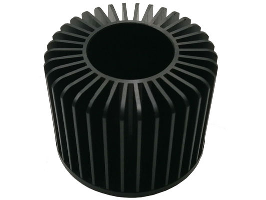 Rustproof βιομηχανικό στρογγυλό Heatsink, Heatsink των σταθερών εξωθημένο οδηγήσεων αργιλίου