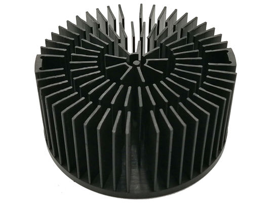 Μαύρο σφυρηλατημένο κρύο αργίλιο Heatsink Rustproof AL1070