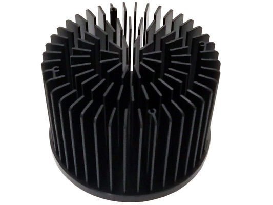 ΠΡΟΣΙΤΟΤΗΤΑ γύρω από ανθεκτικό μαύρο χρώμα Heatsink των οδηγήσεων το σφυρηλατημένο πρακτικό