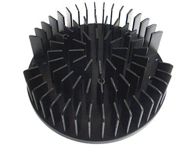 Βιομηχανικό κρύο σφυρηλατημένο κομμάτι Heatsink, αντιδιαβρωτικό στρογγυλό πτερύγιο Heatsink καρφιτσών