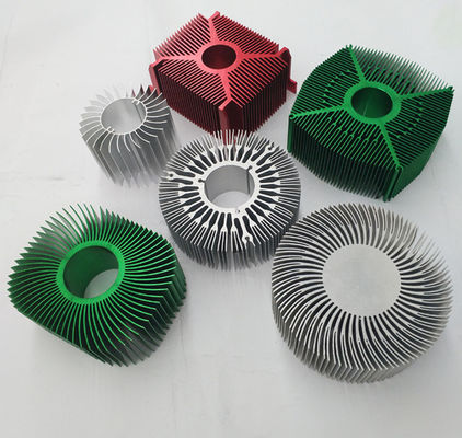 Κάμπτοντας σχεδιαγράμματα Heatsink εξώθησης αργιλίου κραμάτων για πολλές χρήσεις