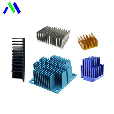 Τετραγωνικό για πολλές χρήσεις Heatsink, αντιδιαβρωτικό CNC Heatsink
