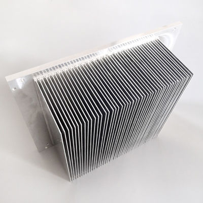 Ασημένιος πρακτικός διορθωτής Heatsink, Rustproof πτερύγια Heatsink αργιλίου