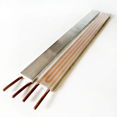 κρύο πιάτο Heatsink θερμαντικών σωμάτων 40x480x12mm με τους ενσωματωμένους σωλήνες του Cooper