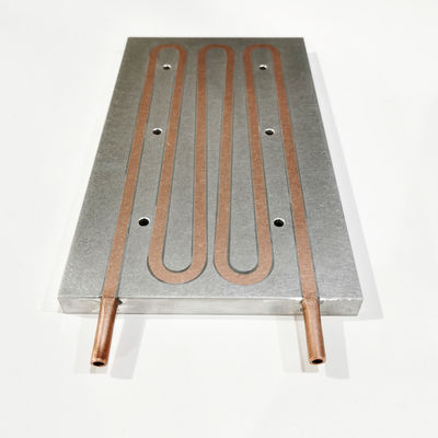 Θερμαντικό σώμα Heatsink 120x12x210mm σωλήνων του Cooper αργιλίου ανθεκτικό