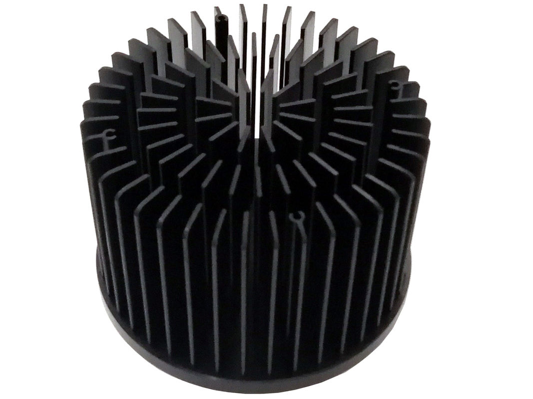 ΠΡΟΣΙΤΟΤΗΤΑ γύρω από ανθεκτικό μαύρο χρώμα Heatsink των οδηγήσεων το σφυρηλατημένο πρακτικό