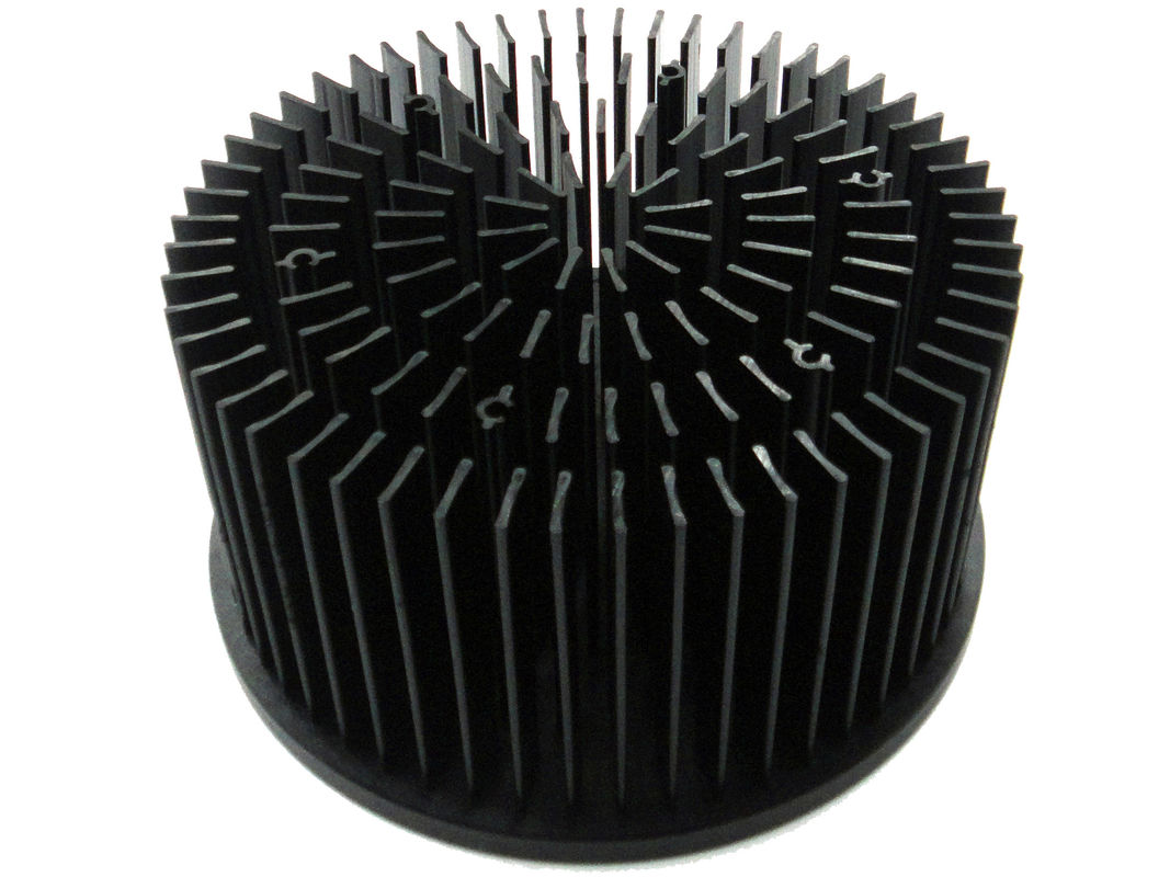 RoHS σφυρηλατημένο αλουμίνιο Heatsink για το αντιδιαβρωτικό 160x82mm των οδηγήσεων