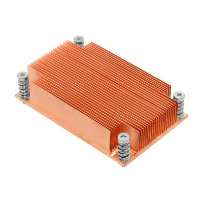 Σταύλος ορθογωνίων όλη η αντι οξείδωση Heatsink χαλκού για πολλές χρήσεις